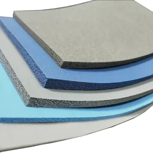Custom Waterproof Oil Resistant EPDM PTFE NBR Silicone Rubber Gasket Sheets Large Size EVA Foam Shore 38 65 NSF