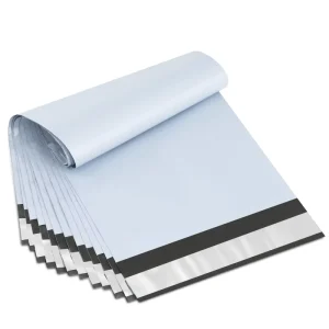 Custom logo White Poly Mailer Plastic Shipping Mailing Bag Envelopes Polymailer Courier Bag