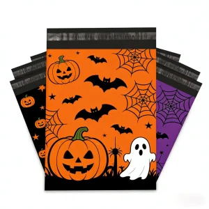 Customise Eco Friendly Resealable Self Adhesive Seal Silk Screen Printed LDPE Poly Mailer Bags for Clothing Fur 27×30 12×15.5