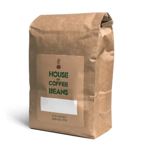 Customizable Eco Friendly Kraft Paper Bags Tin Tie Flat Bottom Pouch for Coffee Tea Biodegradable Microwave Safe Compostable