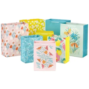 Customizable Environment Friendly Mini Square Shop Paper Bags with Custom Logo Recycled Paper Bags