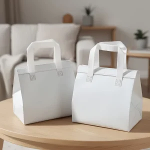Customizable Insulated Lunch Bag Reusable Nonwoven Fabric Large Capacity for Fresh Fruits Picnic Children’s Food Delivery Bag