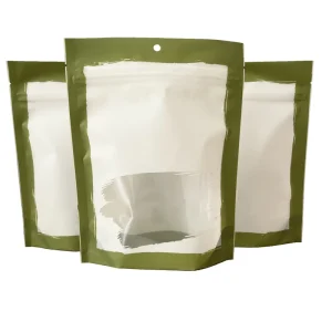 Customizable Print Matte Resealable Aluminum Foil Zipper Paper Bag PET Mylar Gravure Printing Food Candy Coffee Packaging