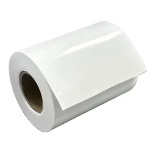 Customizable Self Adhesive Labels Roll Semi Gloss Waterproof Synthetic Paper Adhesive Sticker Rubber Adhesive Strong