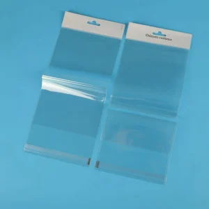 Customization Cross border Foreign Trade Pearlescent Film Card head Self adhesive Bait Packaging Gift OPP Hanging hole Bag