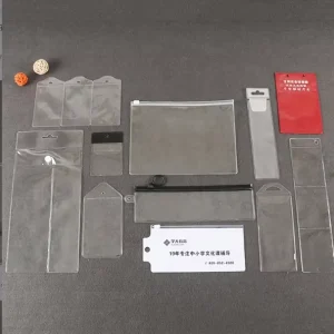 Customization Environmentally Friendly Clearly Plastic Bag with Hook
