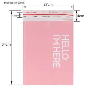 Customize Double Adhesive Compostable Mailer Poly Mailers Biodegradable Mailer Plant Postage Bag