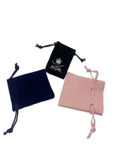 Customize Size and Color Velvet Drawstring Dust Bag Velvet Drawstring Gift Bag