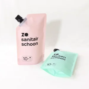 Customized Aluminum Foil Packaging Refill Liquid Fruit Juice Plastic Spout Pouches Bags for Drinks