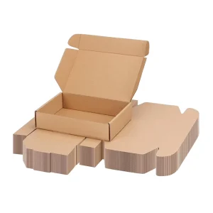 Customized Corrugated Moving Shipping Boxes Portable and Reusable Cartons Mailing Boxes Low MOQ Advantage Paper Material