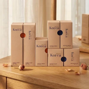 Customized Design Essential Oil Paper Box Folding Cosmetic Facial Skincare Packaging Boxes