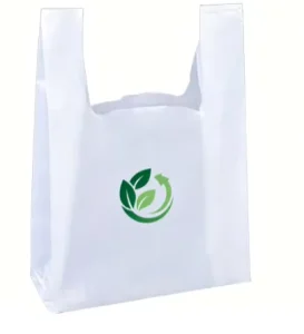 Customized Durable T Shirt Bags with Customizable Size & Color for Retail Stores Multi Function Vest Shopping Bags Plastic Bags