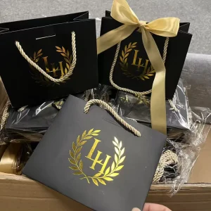 Customized Gift Paper Shopping Bag Paper Bags with Your Own Logo for Clothing Small Business