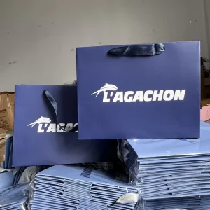 Customized Gift Paper Shopping Bag Paper Bags with Your Own logo for Clothing Small Business