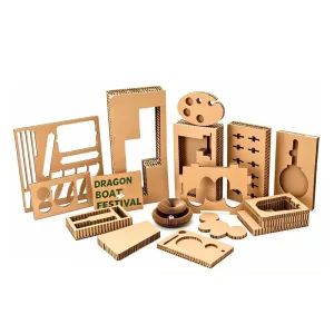 Customized Heavy Duty Honeycomb Cardboard Cushioning Inserts Matt Lamination Embossing Recyclable for Fragile Goods Electronics