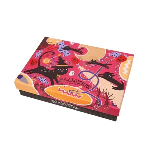Customized High Quality Cardboard Halloween Children’s Gift Paper Box with Lid