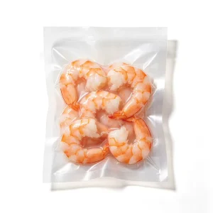 Customized High Quality Transparent PE Plastic Vacuum Bag Microwaveable Food Grade Packaging for Frozen Foods Eggs Feed Flour