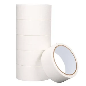 Customized High Temperature UV Resistant Masking Tape Clean Removal Crepe Paper Painter’s Tape for Automotive & Wall Painting