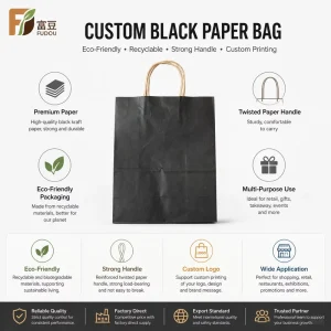 Customized Hot Stamping Luxury Eco Friendly Craft Paper Gradient colored Jewelry Gift Bags Tote Shopping Bags with Logo Printing