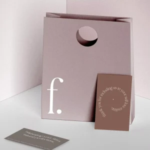 Customized Luxury Circle Die Cut Handle Cloth Gift Jewelry Paper Bag Custom Print Logo Shopping Bag with Handle