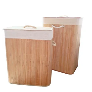 Customized Luxury Natural Wood Woven Polished Handmade Letterpress Printed Folding Promotional Gift Storage Box for Clothes