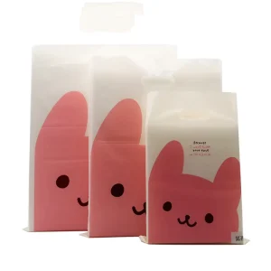 Customized Plastic Packaging Shopping Bag with Handle LDPE Die-cut Printing Mylar Bag Clothing Shoes Cosmetics Goods Bag