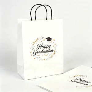 Customized Print Luxury Gift Paper Shopping Bag Packaging Paper Bags with Your Own logo for Clothing Small Business