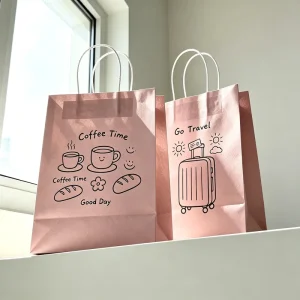 Customized Printed LOGO Eco Friendly Paper Bags Printing Kraft Paper Bag High Quality Paper Bags With Your Own Logo