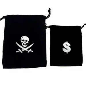 Customized Printing Logo Halloween Cloth Cotton Dust Bag Small Change Drawstring Gift & Craft Bag