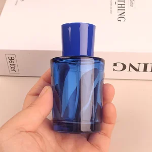 Customized Refillable Atomizer Perfume 50ml Travel Perfume Bottle Glass for Fragrance