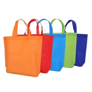 Customized Reusable Tote Shopping Bags Non Woven High Quality Factory Price Shopping Bag With Logo