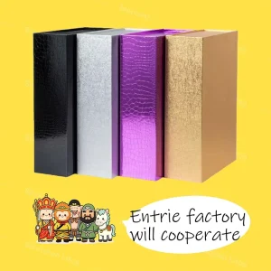Customized UV Coated Matt Lamination Metallic Gold Collapsible Folding Rigid Luxury Packaging Magnetic Gift Boxes Custom
