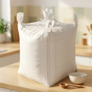 Customized White 1 Ton 1.5 Ton 2 Ton Plastic FIBC Jumbo PP Bulk Bags for Rice Flour Sugar