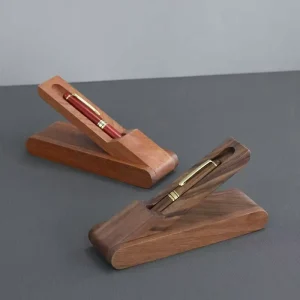 Customized Wooden and Bamboo Boxes for Pen Packaging for Gift Display and Handcrafted Design