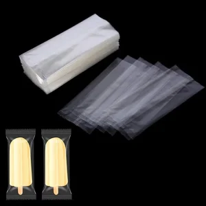 Customized in Stock Low MOQ Stock Clear Plastic OPP PET/PE Popsicle Ice Cream Bags