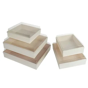DIY Bento Container Durable Reusable Leak Proof Wooden Boxes for Lunch Sushi Cheese Paper Boxes