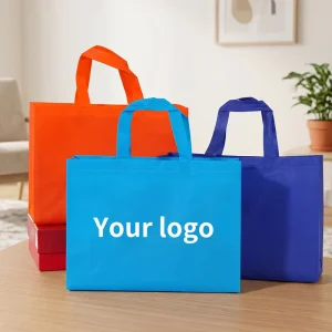 Degradable Non Woven Shopping Bag Eco PP Nonwoven Biodegradable Reusable Grocery Bags for Retail Store