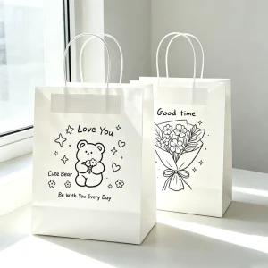 Design Custom Clothing Paper Bag Gift Packaging Shopping Luxury Popular Paper Bags With Your Own Logo