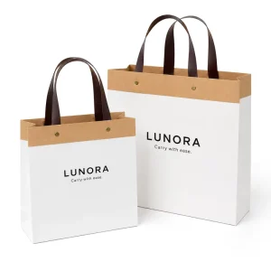 Design Custom Clothing Paper Bag Gift Packaging Shopping Luxury Popular Paper Bags With Your Own Logo