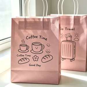Design Custom Clothing Paper Bag Gift Packaging Shopping Luxury Popular Paper Bags With Your Own Logo