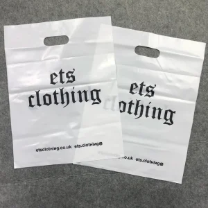 Die Cut Eco Friendly Custom Design Plastic Shopping Bag Printing Plastic Bags With Logo