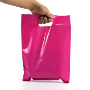 Die Cut Eco Friendly Custom Design Shopping Gravure Printing Plastic Bags with Logo