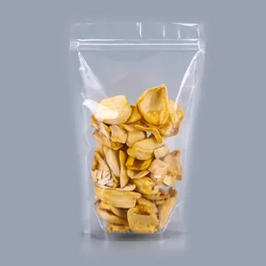 Direct Factory Delivery Plastic Frosted Bag Transparent Three-side Seal Stand up Bags Zipper Bag