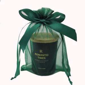 Drawstring Organza Gift Bag Jewelry Pouch Party Wedding Favor Candy Mini Bottle Samples Display Organza Bags