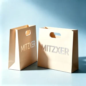 Durable Die Cut Specialty Paper Bag for Photo Frame for Gift Craft with Features of Hot Stamping Offset Printing for Candles
