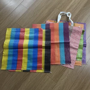 Durable Multi Color Virgin PP Woven Shopping Bags Export to Peru Chile South America
