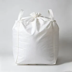 Durable Top Fill Spout PP Big Bag 1-2 Ton Jumbo FIBC Tonnage Bag for Construction & Packaging