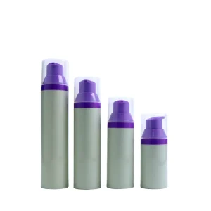 Eco Friendly 30ml 50ml 75ml 100ml Screw Neck Vacuum HDPE PP PCR Plastic Cosmetic Container Lotion Pump Airless Bottles