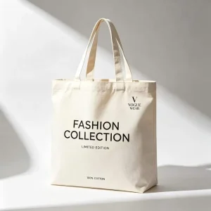 Eco-Friendly Biodegradable Custom Printed Logo Recyclable Kraft Paper Shopping Bags Twisted Handles for Small Business Clothing