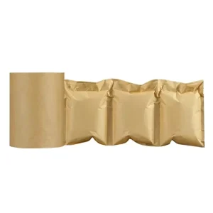 Eco Friendly Biodegradable Kraft Paper Air Pillow Film Bag Protective Cushioning Material for Wood Foam Materials Transportation